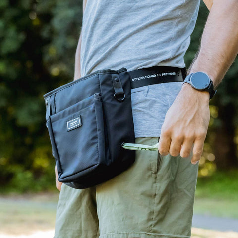 Elite Trainer Treat Pouch, Black